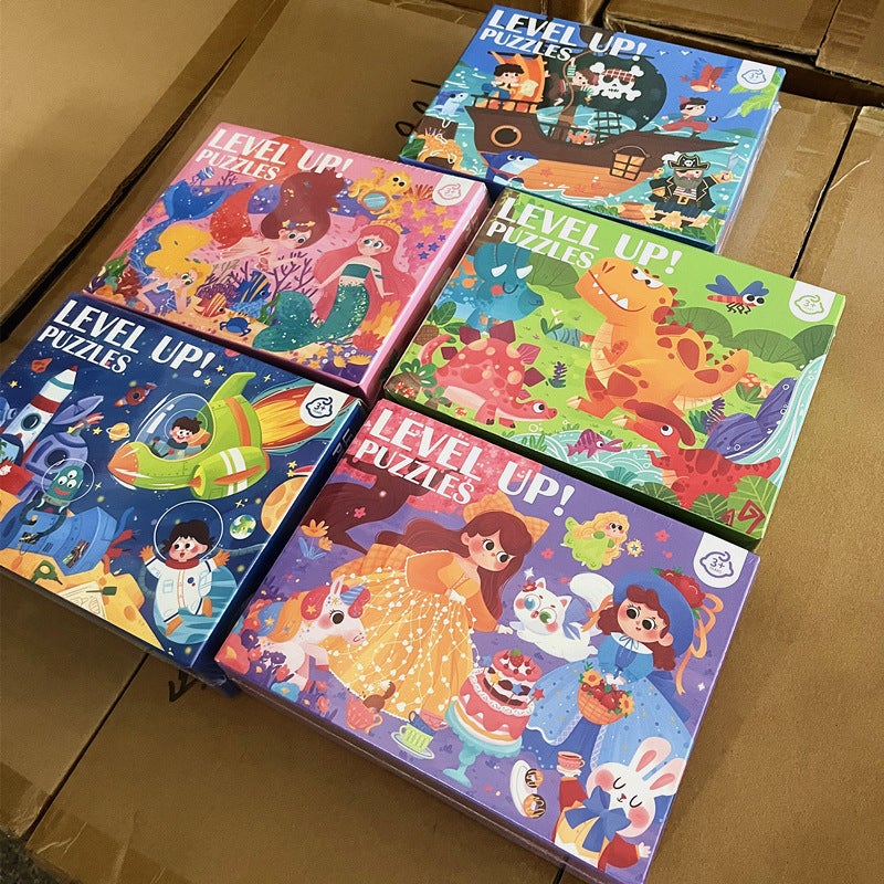 Toddler Cpc Toddler Child Puzzle Ce Puzzle Girl Boy Advanced Animal Pingtu Early Education Baby Toy - Image 2